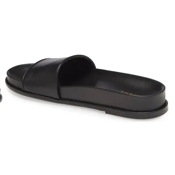 Frame Le Osborne Noir Black Slide NWB Size 39 8 1/2 - Picture 2 of 11